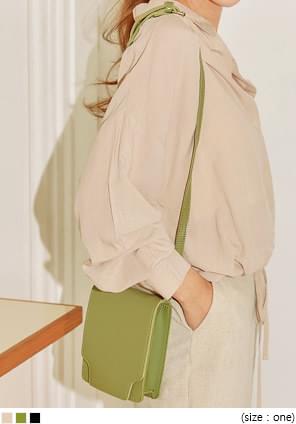LEYLAND SQUARE LEATHER MINI BAG