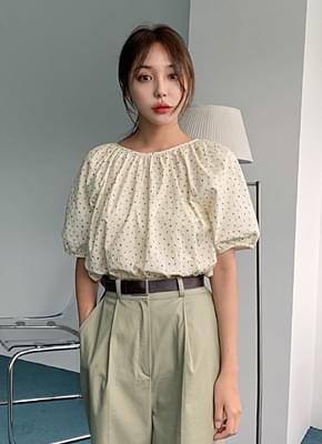 Blossom shearing blouse