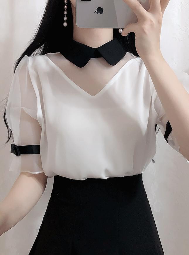 ♥ Sisley Ribbon Blouse