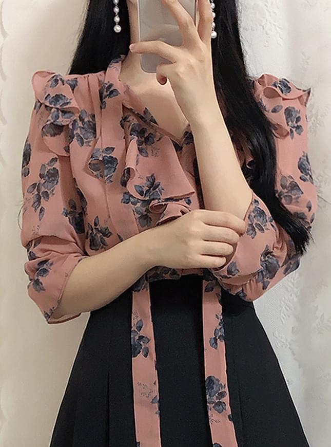 ♥ baby flower blouse