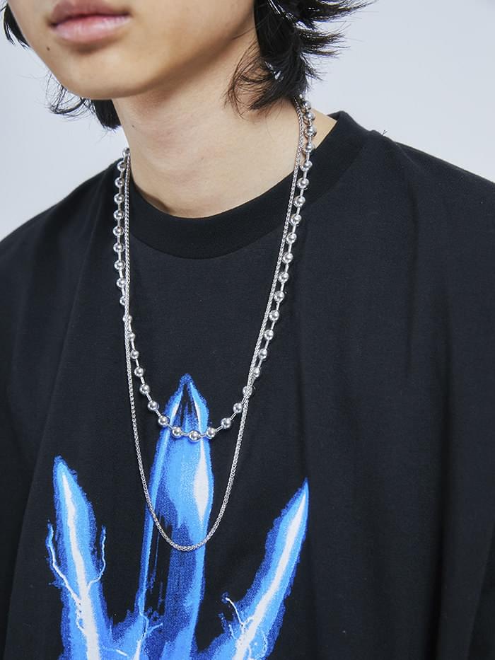 ball chain necklace - large