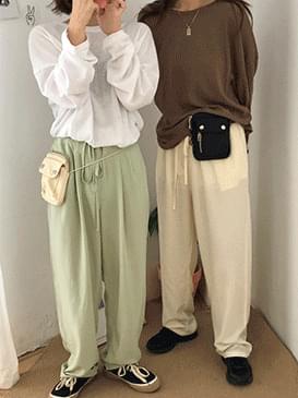 포켓 미니 힙&크로스백