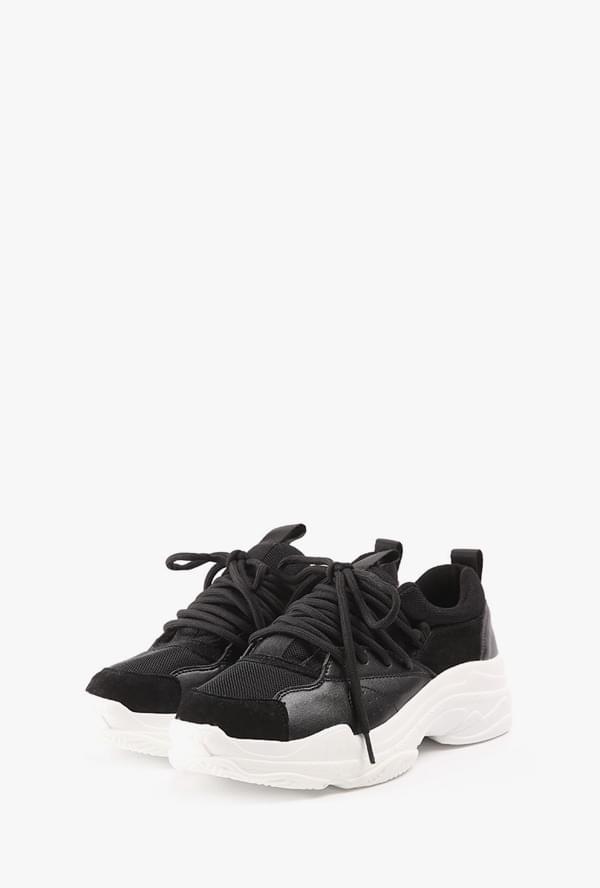 (fitting) 윌 배색 스니커즈