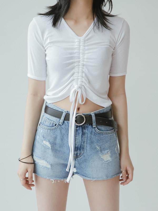 하이 빈티지 데님쇼츠 (pt0059)