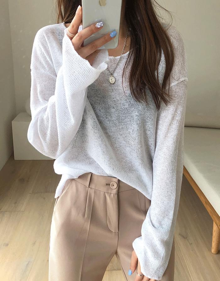 Round knitwear