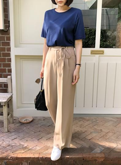 String knot pants