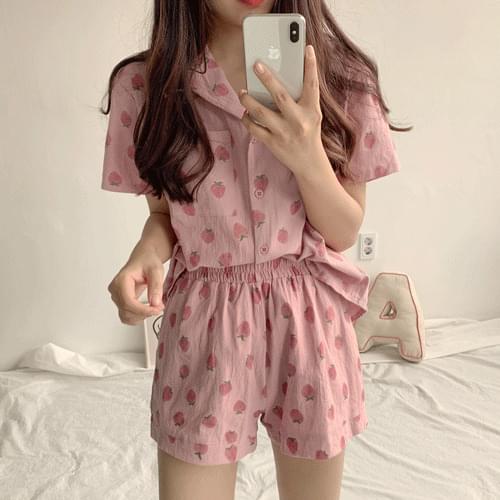 (homewear)후르츠파자마세트