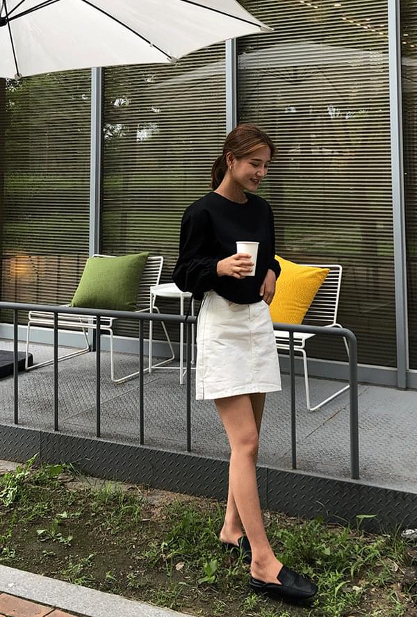 A라인 옆트임 스커트