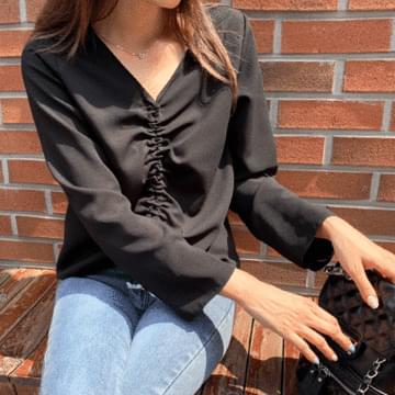 Vena Shirring Blouse