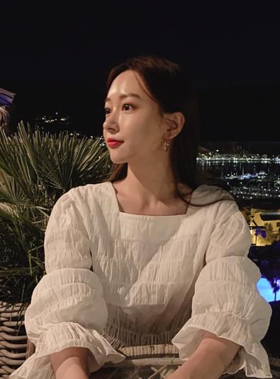 주름 스퀘어 bl (*2color)