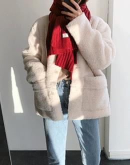 니트골지 머플러 (*10color)