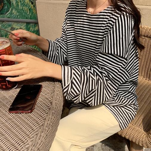 Renan striped overfit T-shirt