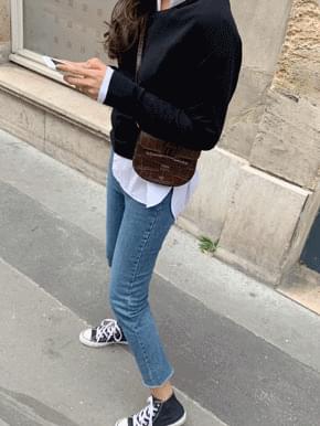 Wool V Neck Knit