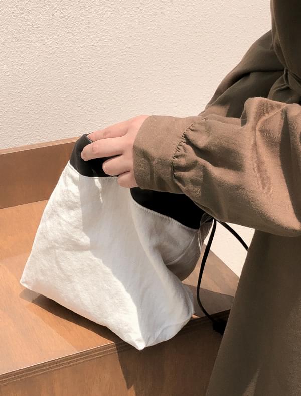 daily point linen bag