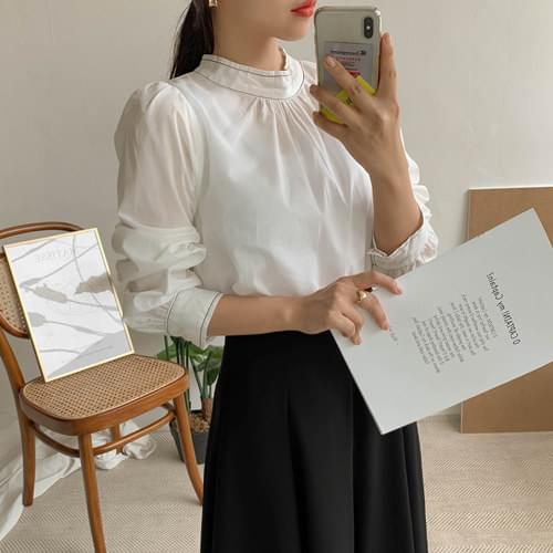 Nudel puff blouse