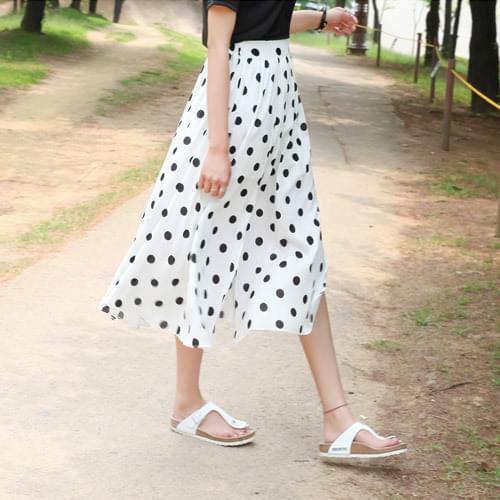 Crandot trim skirt