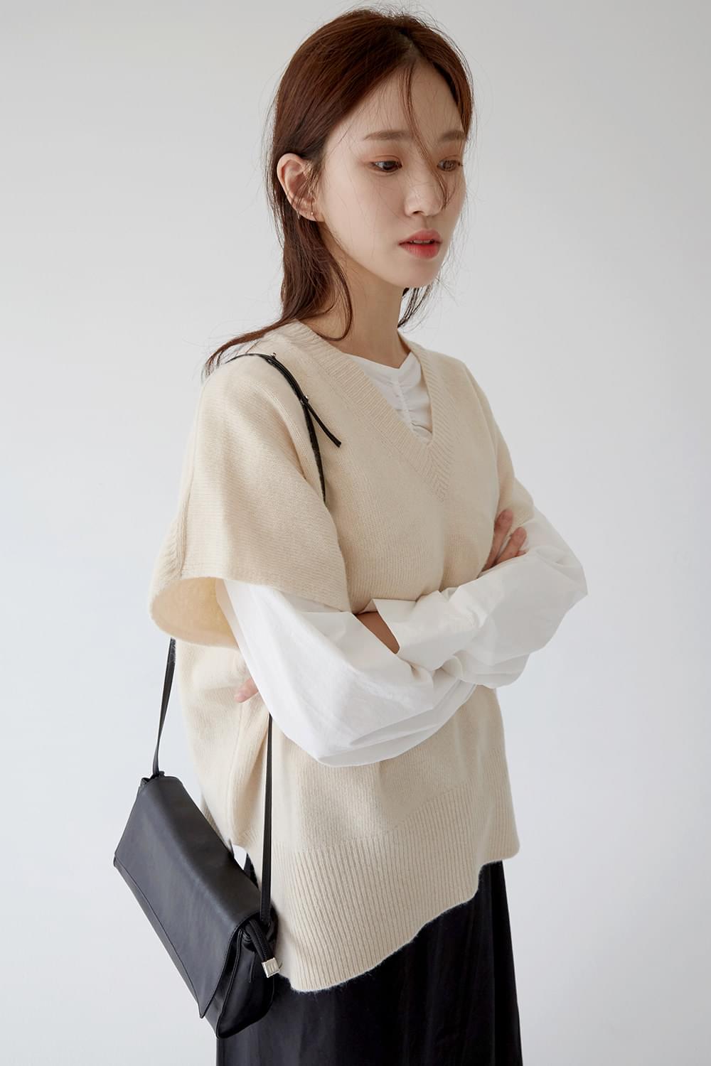 matt texture square bag