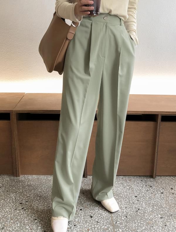 gentle banding maxi slacks