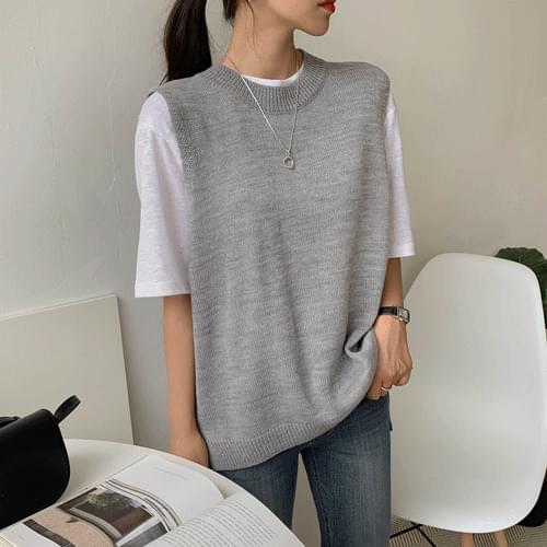 Bundled ribbon vest