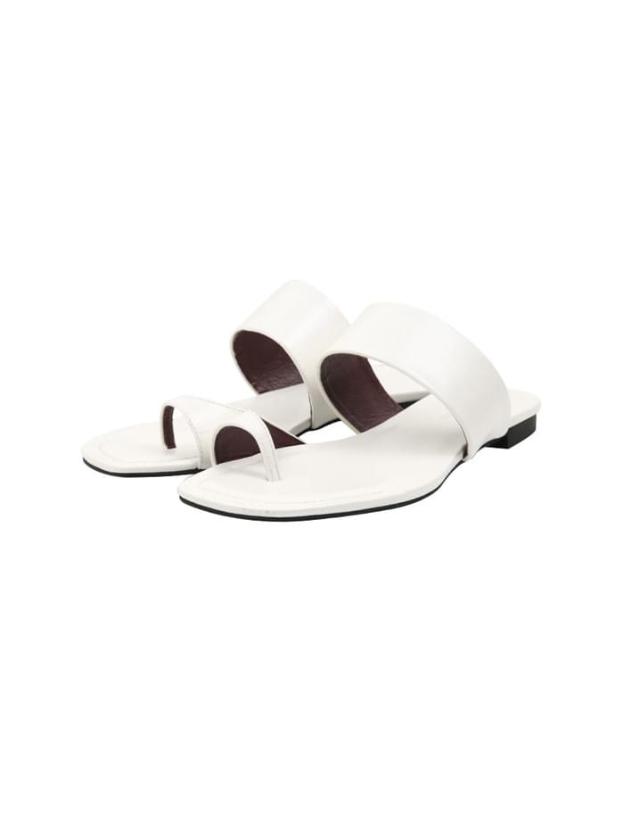 (SAMPLE) leather cozy slipper (2 color)