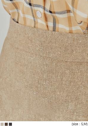 AROS BOKASHI WOOL MINI SKIRT