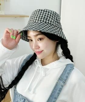 보리체크벙거지