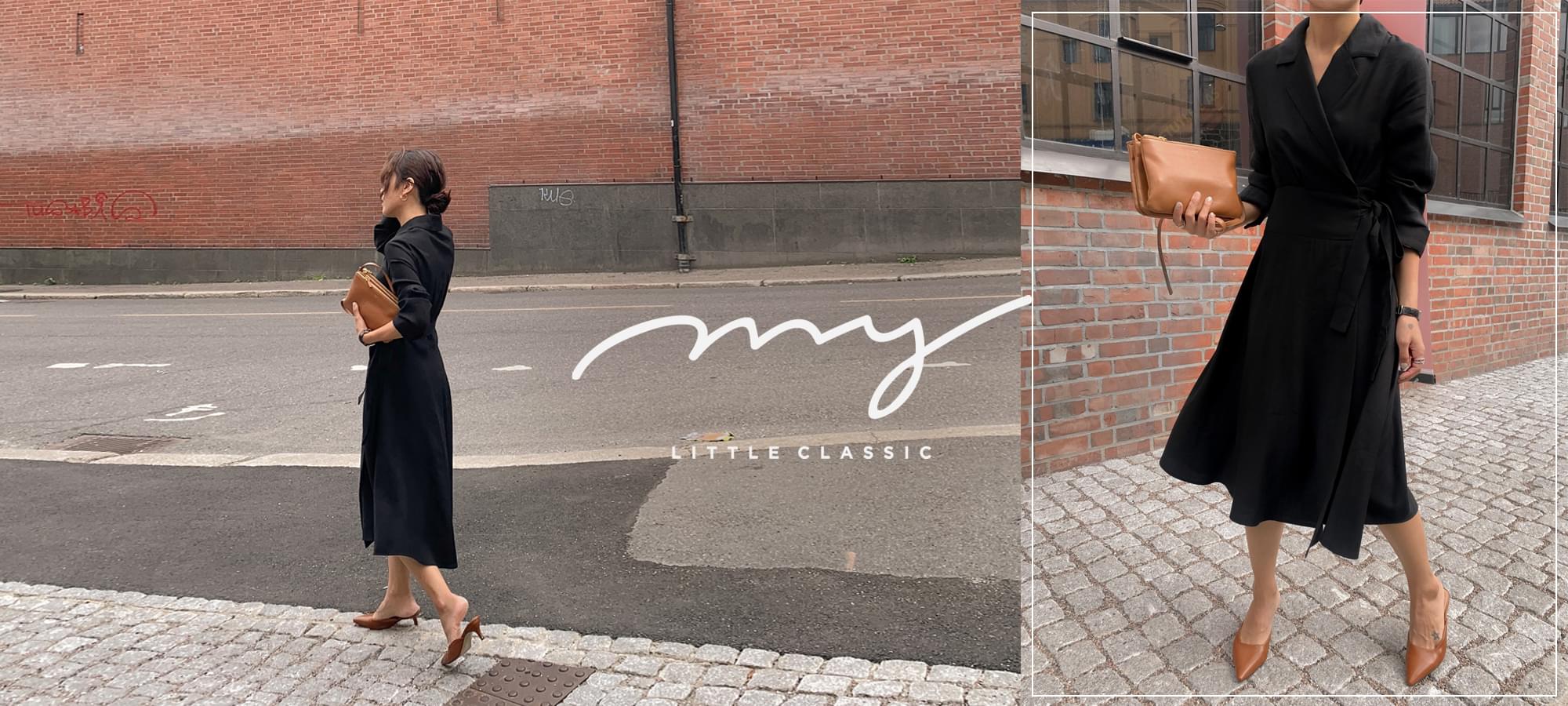 My-littleclassic/ Dressy-랩원피스