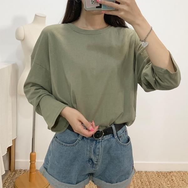 Pario plain boxed T-shirt