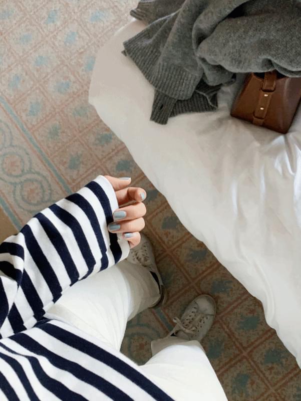 Dating striped tee