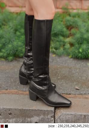 PITTS WESTERN SLIM LONG BOOTS