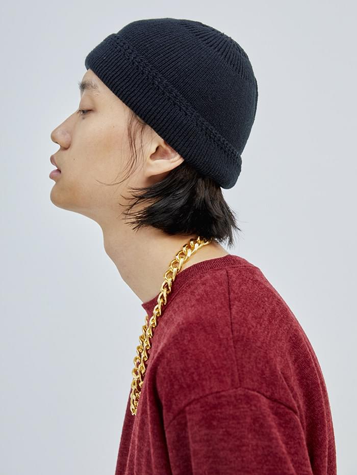 knit short beanie