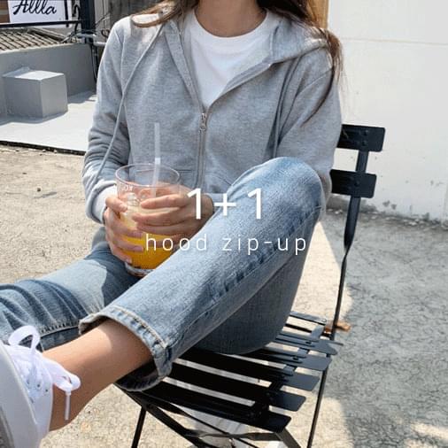 Little four hood zip up 1 + 1