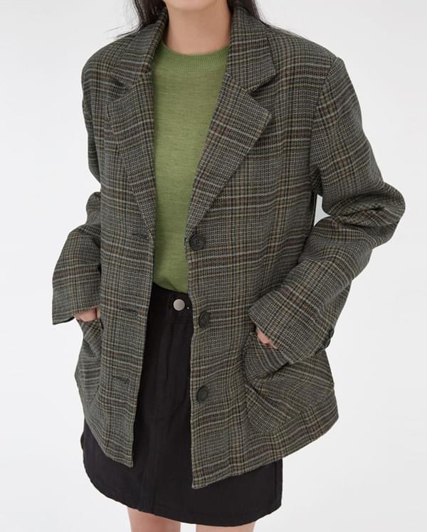 london mood check jacket