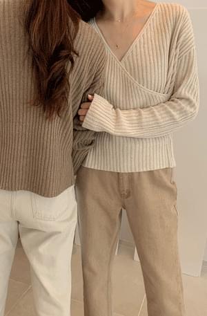 Century Ribbed Wrap Knit