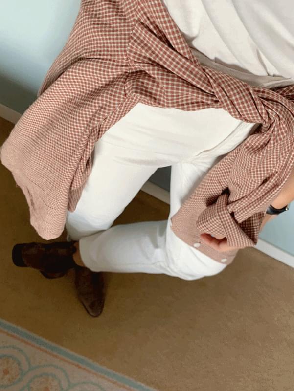 하우스 체크 셔츠