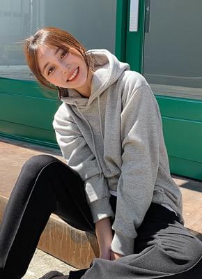 Brushed hoodies