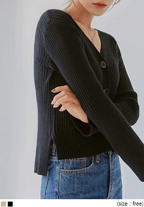 ETHAN GOLGI CROP KNIT CARDIGAN
