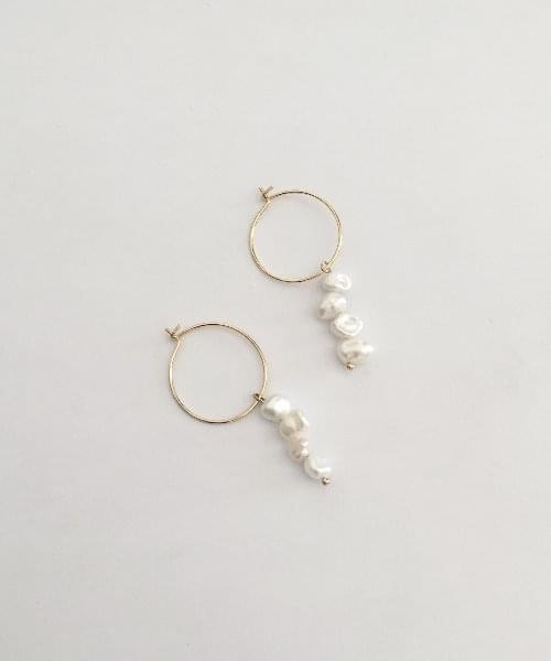 milky earring