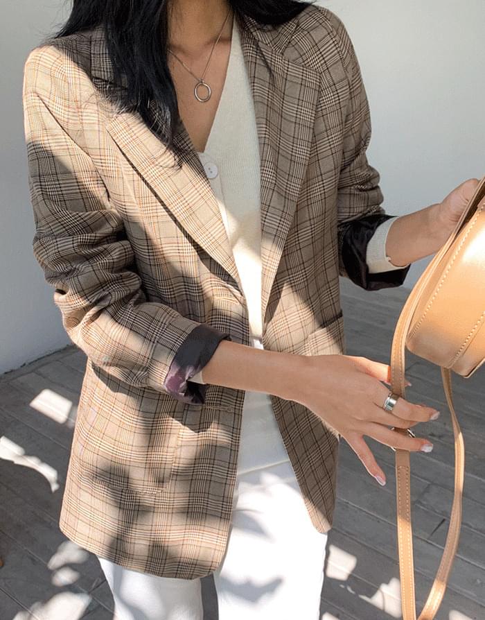 보스턴체크자켓