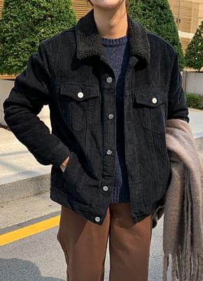 코듀로이 덤블 안감 점퍼