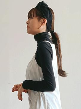 모직 리본 헤어밴드