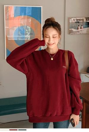 심플레터링기모 맨투맨