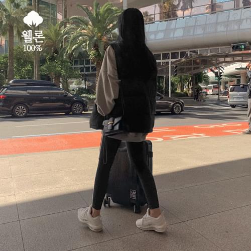 리터웰론패딩조끼