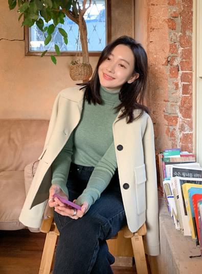 포프너 핸드메이드 coat (*4color)