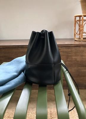 Mini Shirring Leather Bag