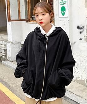 Burnie String Hood Zip-up