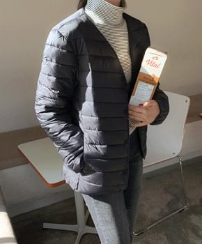 컬리지 경량 패딩