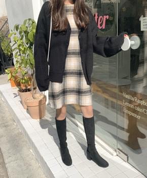 리제 스웨이드 스판부츠
