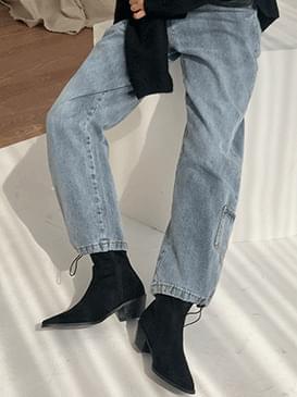 스웨이드 웨스턴부츠