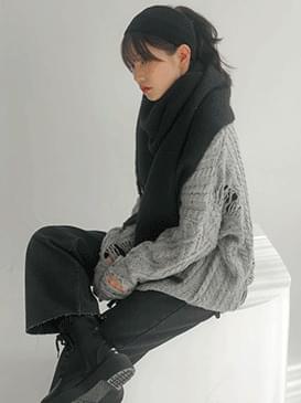 라노 와이드목도리